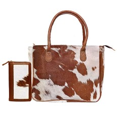 Cowhide Handbag Unique Piece Cow Hide Handbag. Leather Bag. –  MissionArgentina