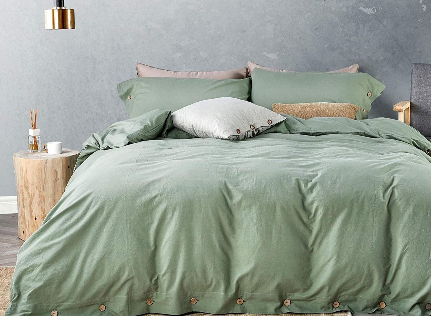 The Best Sage Green Duvet Cover of 2023 - American Cowboy Reviews